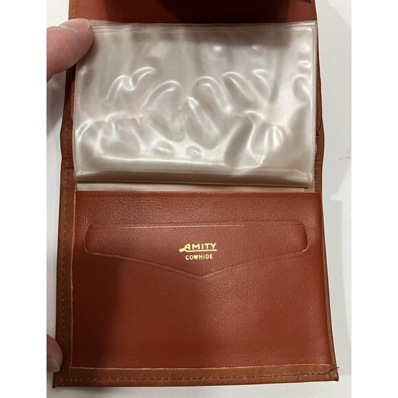 Amity Cowhide French Purse Wallet - Picture 7 of 11